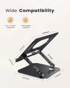Portable Adjustable Laptop Stand - Fits 11-16 inch Laptops