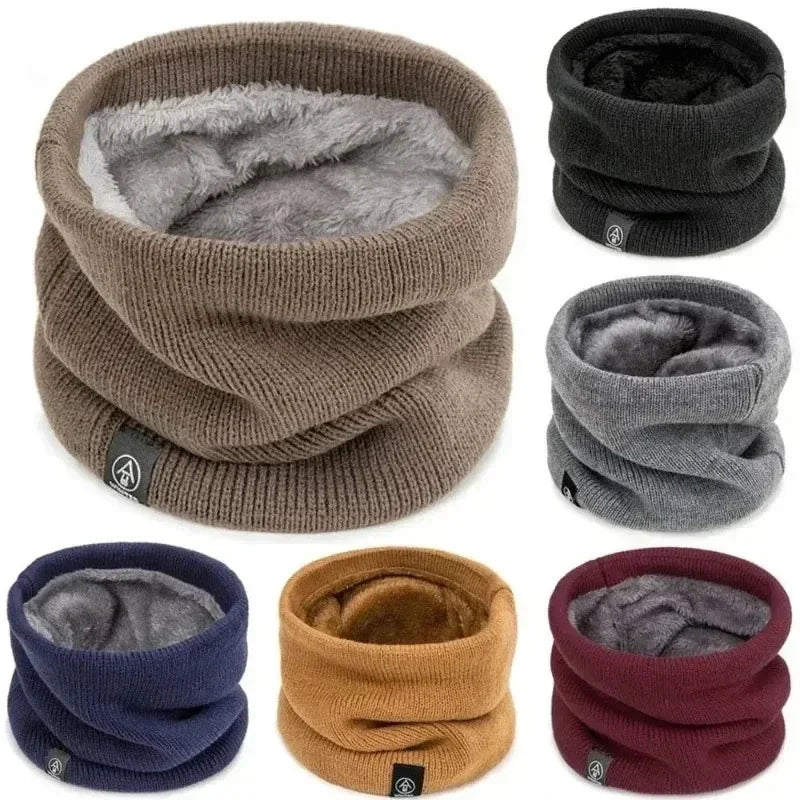 Unisex Knitted Neck Warmer - Winter Scarf