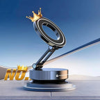 Magnetic Car Phone Mount - Suction Cup with Foldable Stand