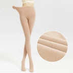 Women's Fleece Lined Thermal Tights - Warm Winter Leggings