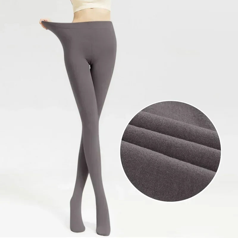 Women's Fleece Lined Thermal Tights - Warm Winter Leggings