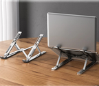 Aluminum Laptop Stand - Adjustable Ergonomic Riser