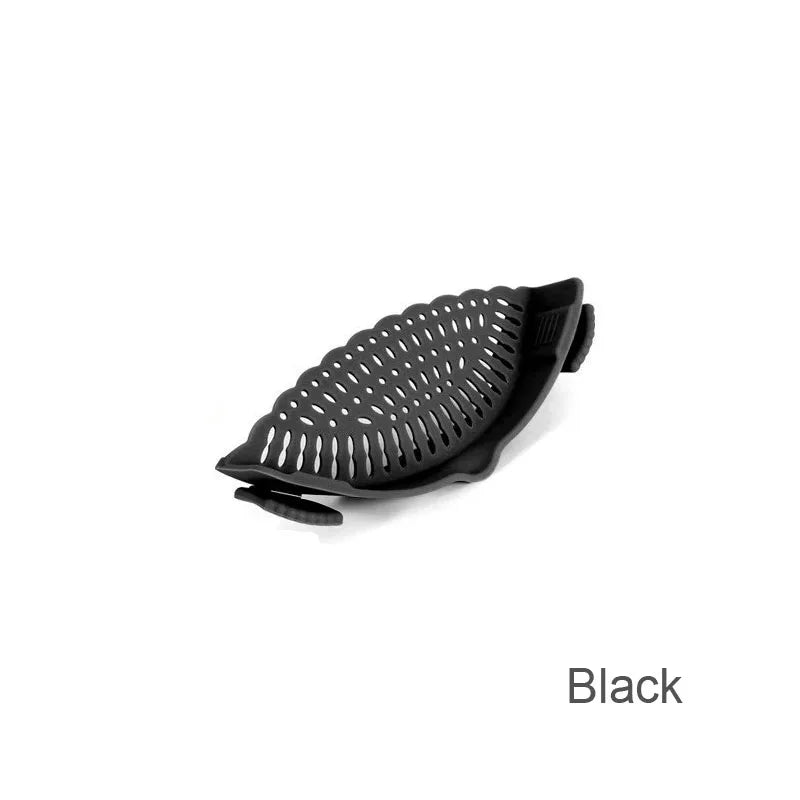 Silicone Pot Strainer - Clip-On Kitchen Colander (2 pcs)