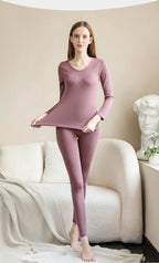 Women's Thermal Underwear Set - Warm Long Johns Base Layer