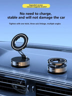 Magnetic Car Phone Mount - Suction Cup with Foldable Stand