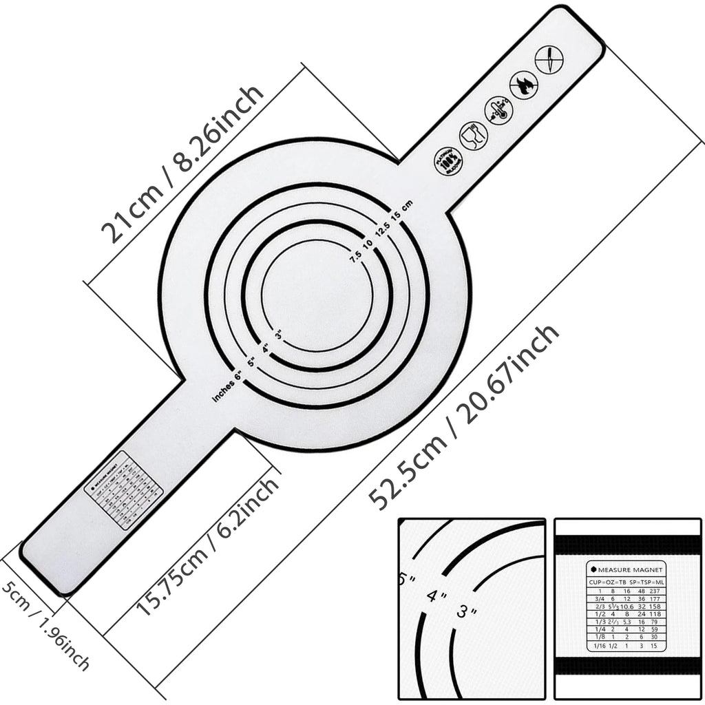 Silicone Bread Sling - Non-Stick Baking Mat for Dutch Oven