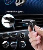 2-Pack Magnetic Car Phone Holder - Air Vent