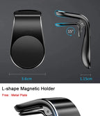 2-Pack Magnetic Car Phone Holder - Air Vent