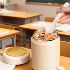 USB Heated Food Container - Stainless Steel Soup & Lunch Warmer Cup