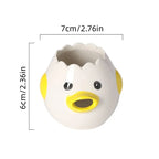 Ceramic Egg Separator - Cartoon Shaped Yolk & White Divider