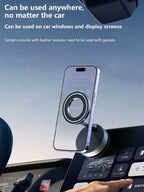 Magnetic Car Phone Mount - Suction Cup with Foldable Stand