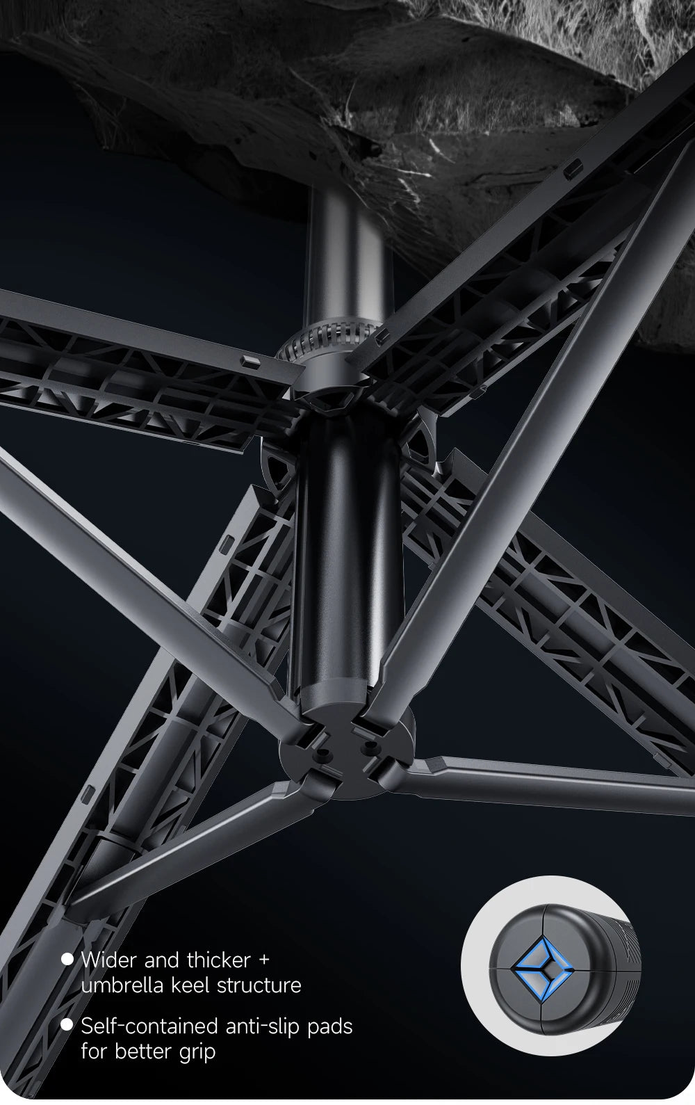 AI Tracking Selfie Stick Tripod with 360° Rotation & Bluetooth Remote - 5.4ft Extendable