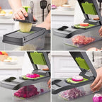 16-in-1 Professional Kitchen Chopper - Multifunctional Vegetable Slicer & Dicer