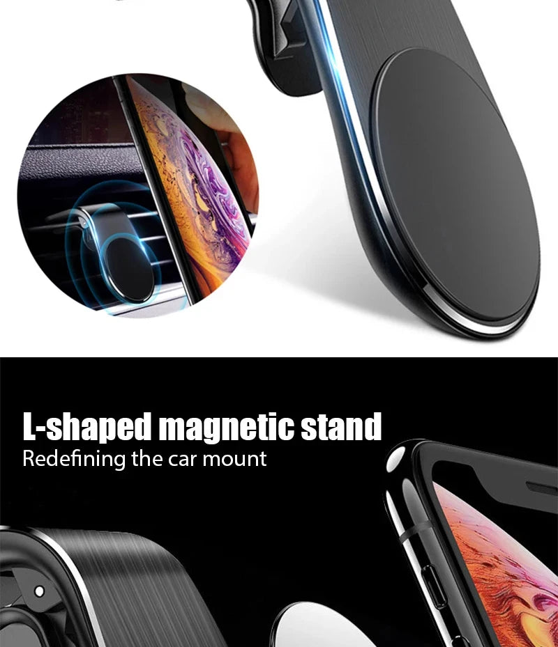 2-Pack Magnetic Car Phone Holder - Air Vent