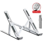 Aluminum Laptop Stand - Adjustable Ergonomic Riser