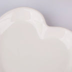 Ceramic Spoon Rest - Heart Shaped Kitchen Utensil Holder