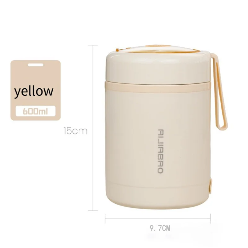 USB Heated Food Container - Stainless Steel Soup & Lunch Warmer Cup