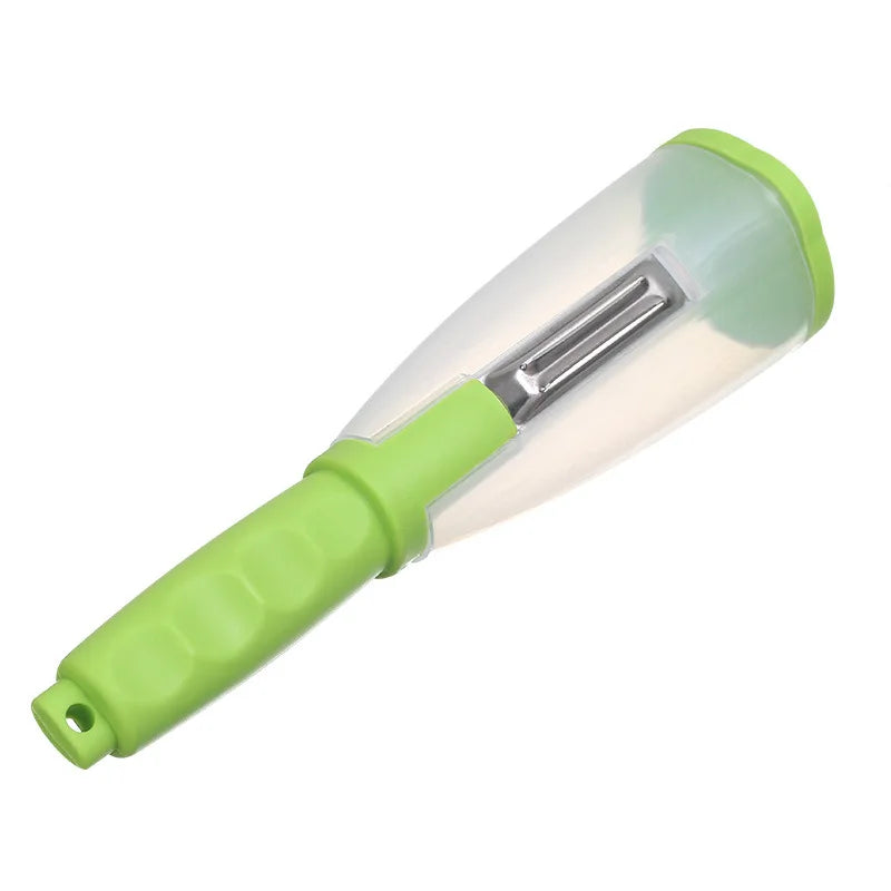 Vegetable Peeler with Storage Container - Multifunctional Tool