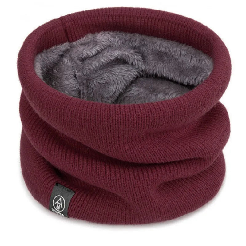 Unisex Knitted Neck Warmer - Winter Scarf
