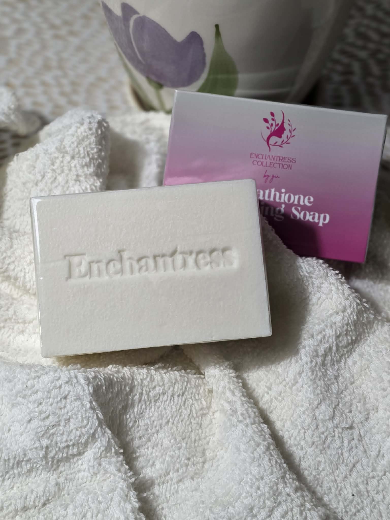 Enchantress Glutathione Brightening Soap - Skin Tone Perfecting & Radiance Boost