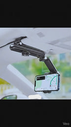Sun Visor Mobile Phone Holder - 1080° Rotation Universal Multifunctional Mount