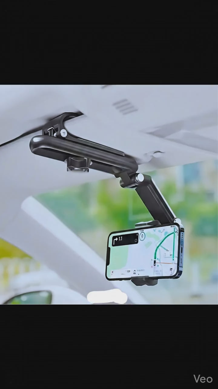 Sun Visor Mobile Phone Holder - 1080° Rotation Universal Multifunctional Mount